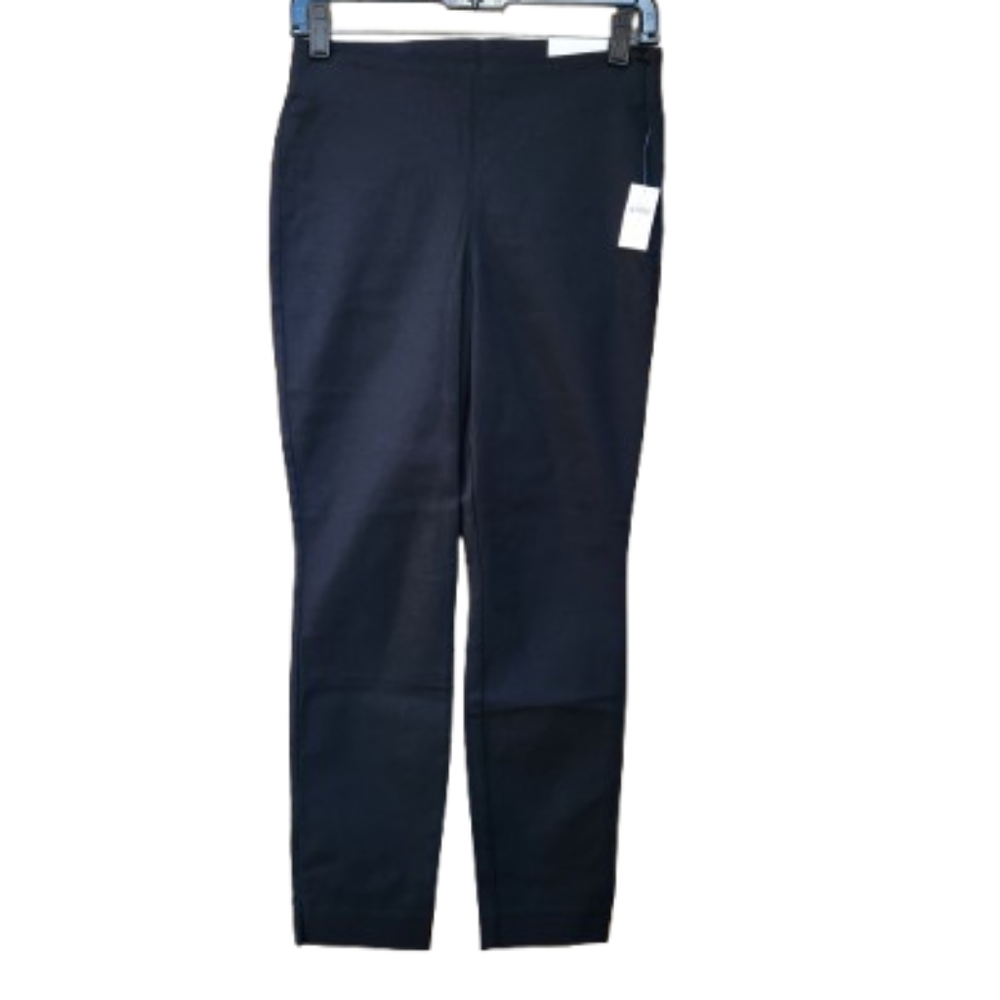 Old Navy High-Waisted Super Skinny Ankle Pants Black NWT 287613 Cotton Blend